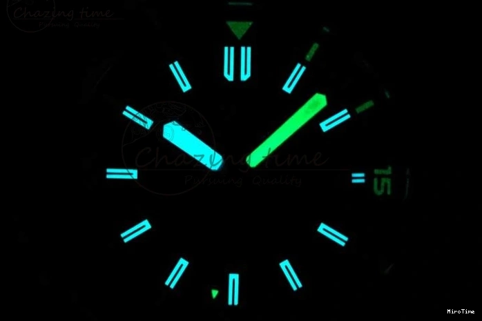 MIROTIME 0805 Aquatimer SS IW3290 RSF 1:1 Best Edition Blue Dial on Black Rubber Strap A Fashionable 7074